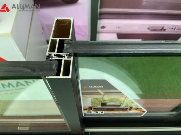Cửa trượt Aluman siêu mỏng S31.