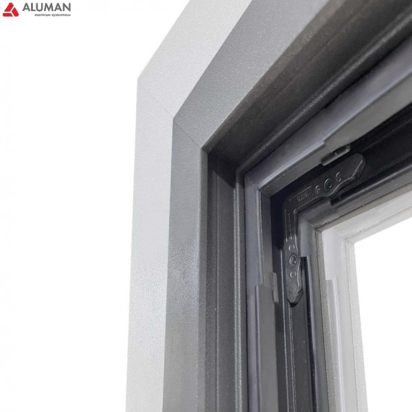 Góc kết nối cửa nhôm Aluman chắc chắn, liền mạch