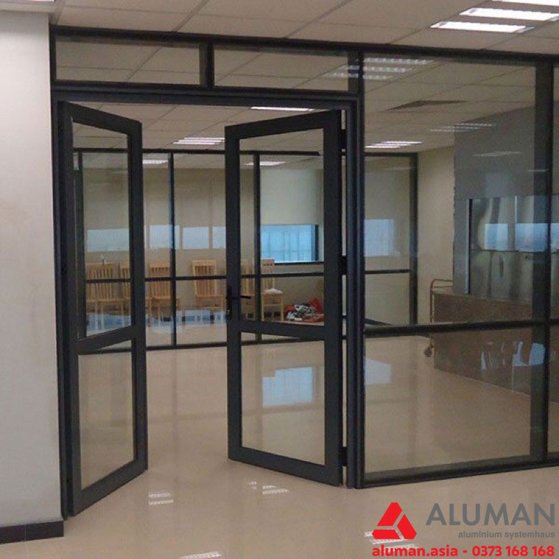 Mẫu thiết kế cửa đi nhôm Aluman được sử dụng nhiều nhất