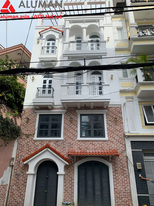 Cửa nhôm Aluman chia đố