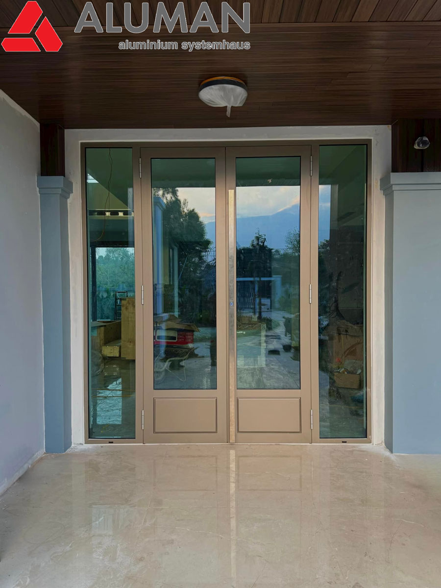 Dự án Aluman - Kiến tạo không gian sang trọng với cửa nhôm cao cấp tại công trình Nghệ An