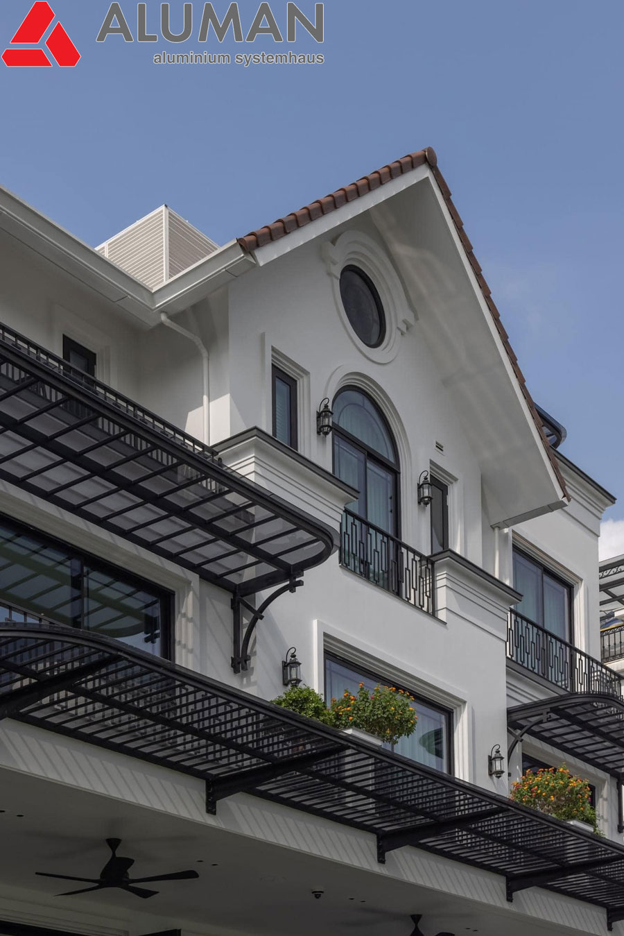 Hình ảnh công trình Aluman với vẻ đẹp đầy tinh tế