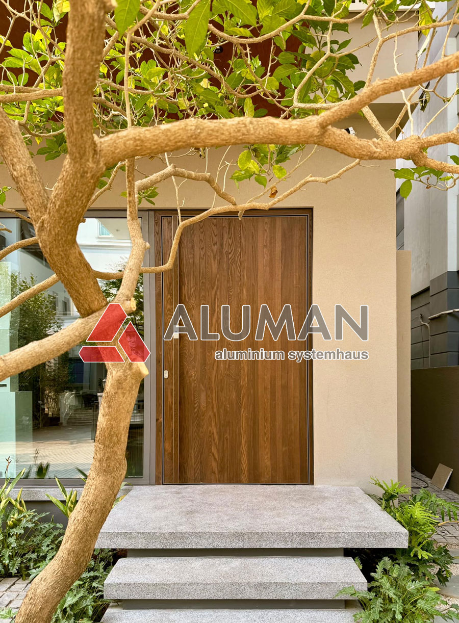 Hình ảnh hệ cửa gỗ “best seller” đẳng cấp tại Aluman